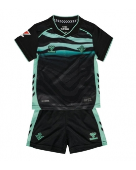 Real Betis Maglia Gara Terza Repliche 2025-26 Bambino Maniche Corte